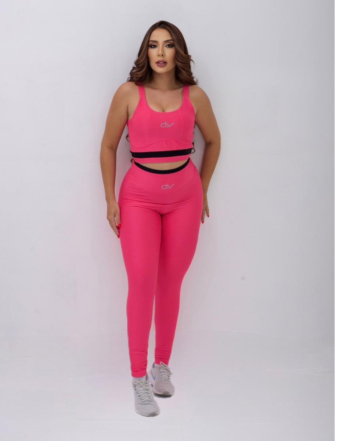 CONJUNTO DE CALÇA FIT SHINE