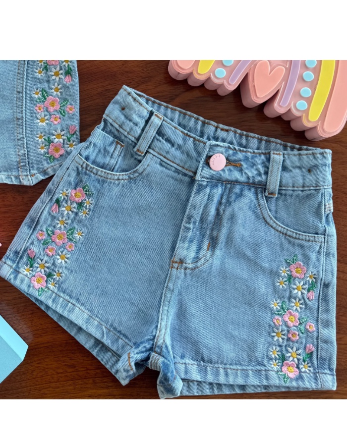 SHORT FLORES 