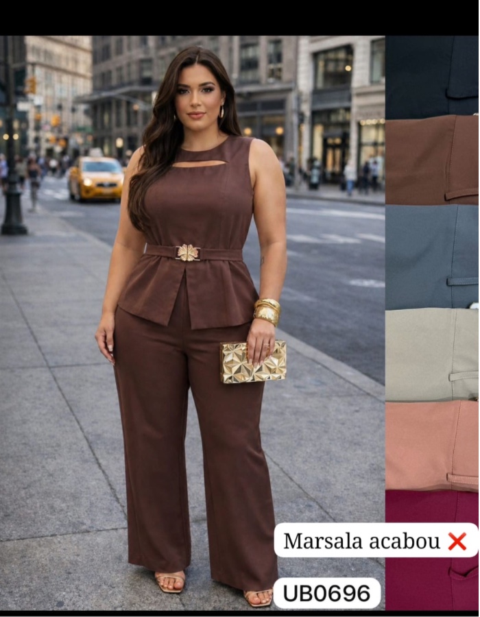 conjunto plus size