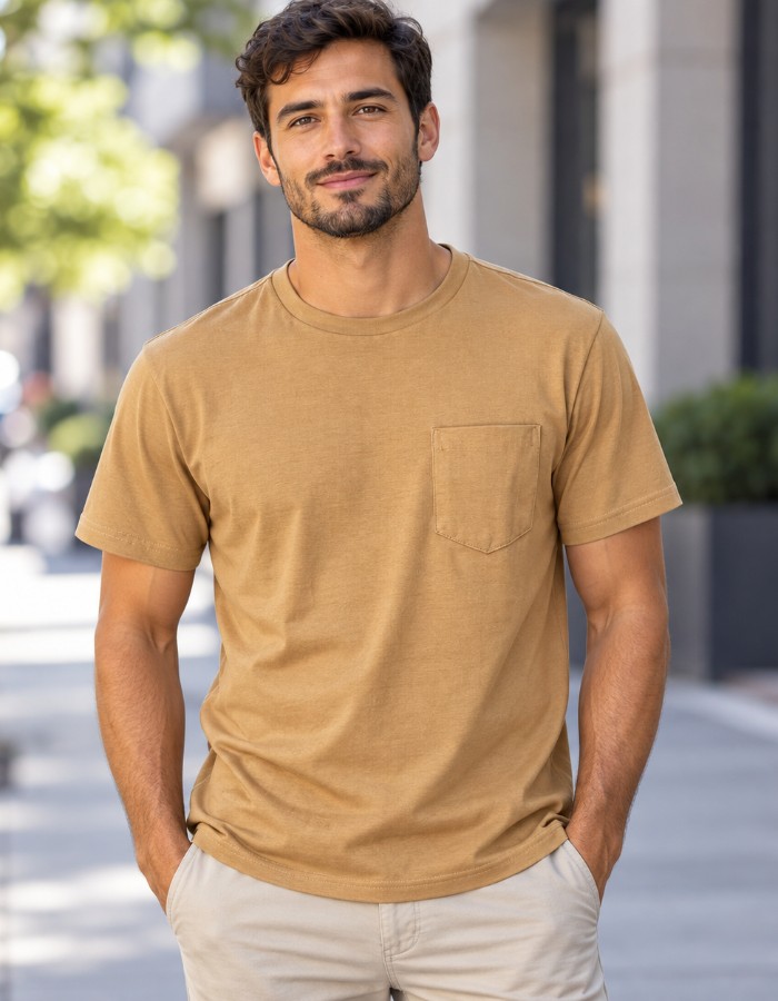 CAMISA BOLSO BÁSICO 