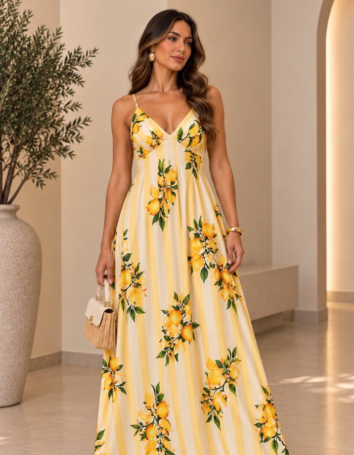 VESTIDO ALÇA MIDI 