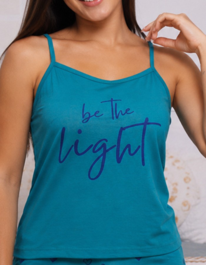 APENAS BLUSA ALÇA-BE THE LIGHT