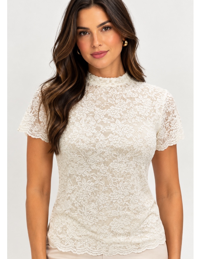 Blusa renda 