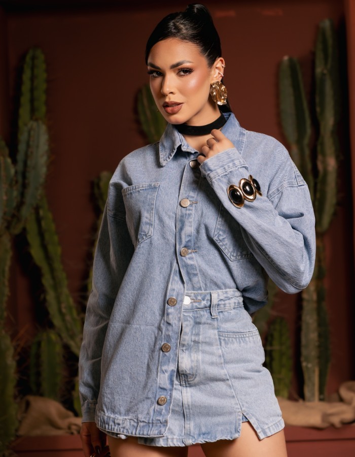 CAMISÃO TINA (LAVAGEM CLARA)