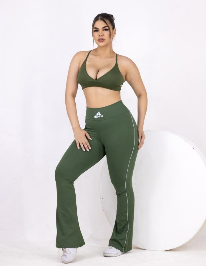 CALÇA BAILARINA ADIDAS EM POLIAMIDA