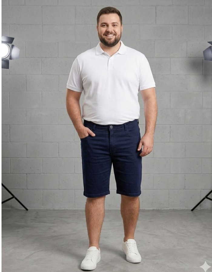 BERMUDA MASCULINA PLUS SIZE