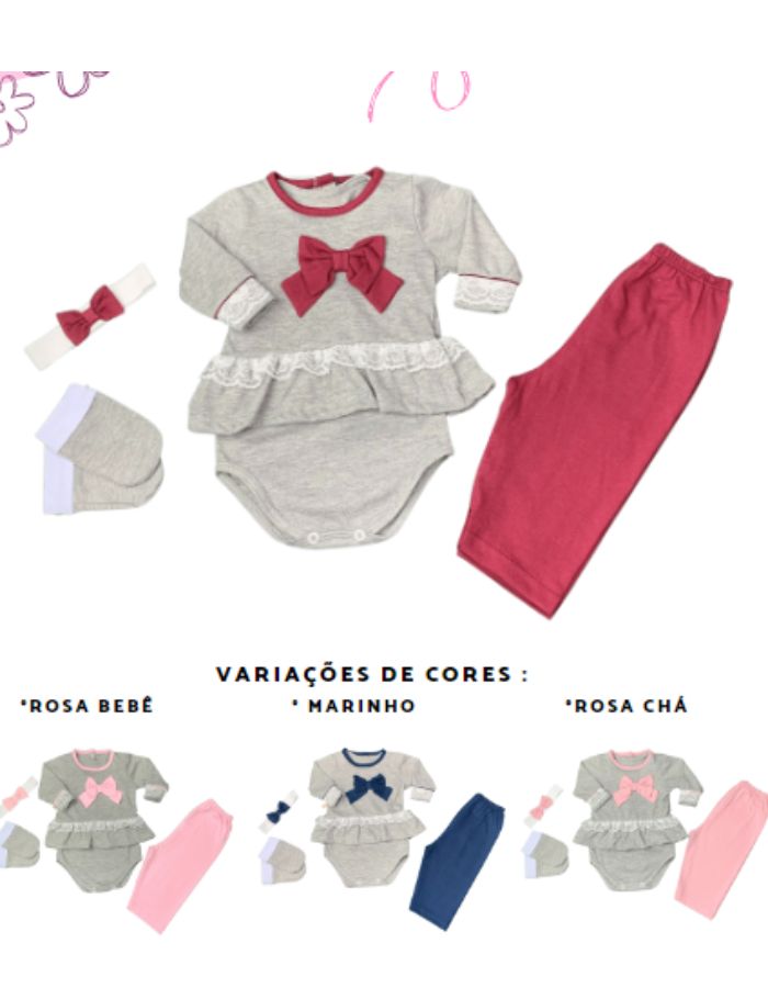 PAGAO FEMENINO LAÇO GRANDE 2074 ELIEL BABY