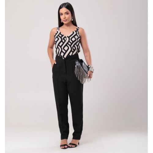 CALÇA SLIM ALFAIATARIA  