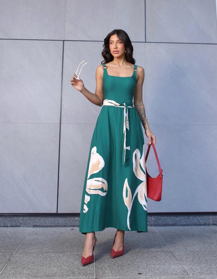 VESTIDO ESTAMPADO