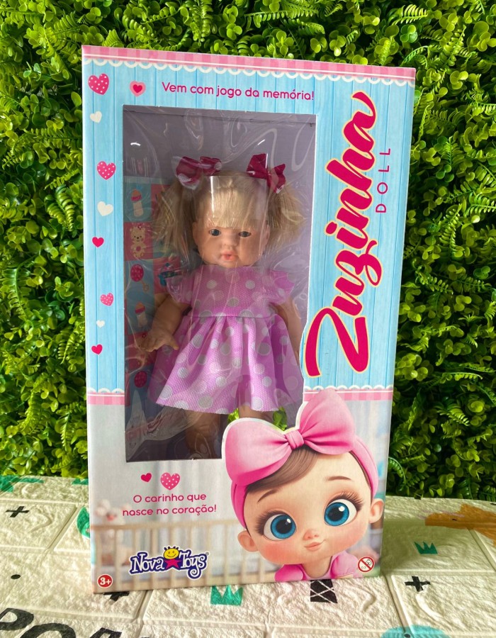 BONECA ZUZINHA DOLL COM CABELO