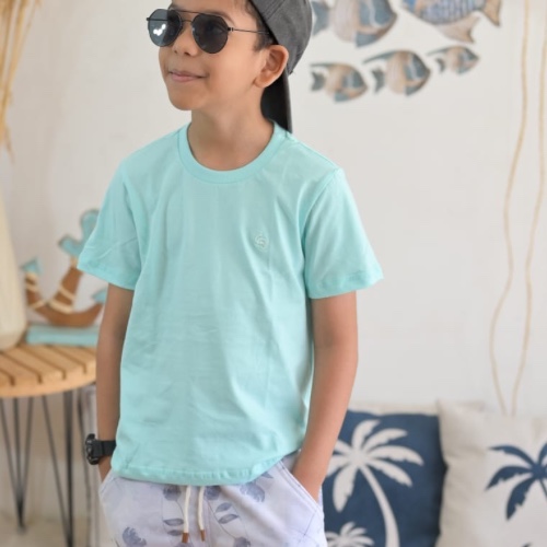 Camisa verde água 