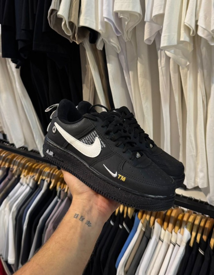 Nike air force preto