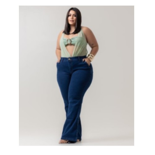 CALÇA FLARE DISTROY COM LYCRA