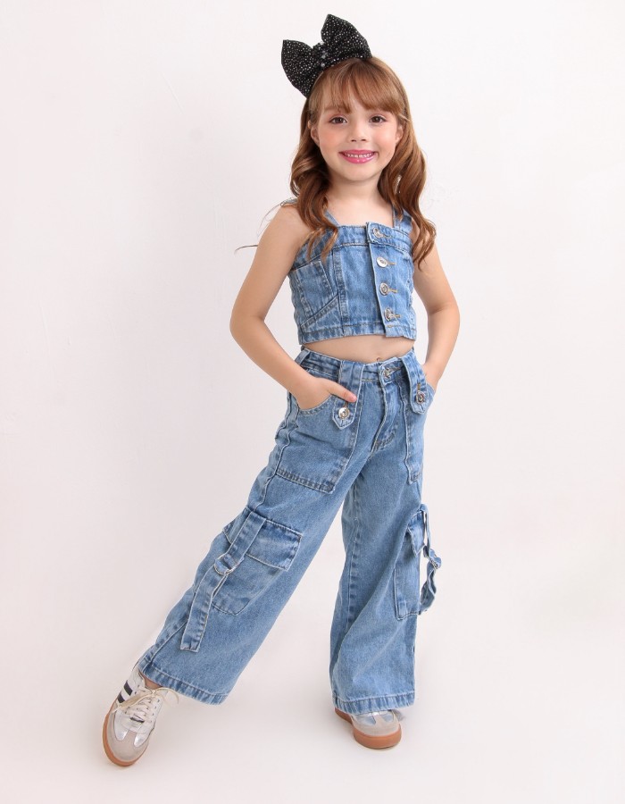 CONJUNTO JEANS INFANTIL