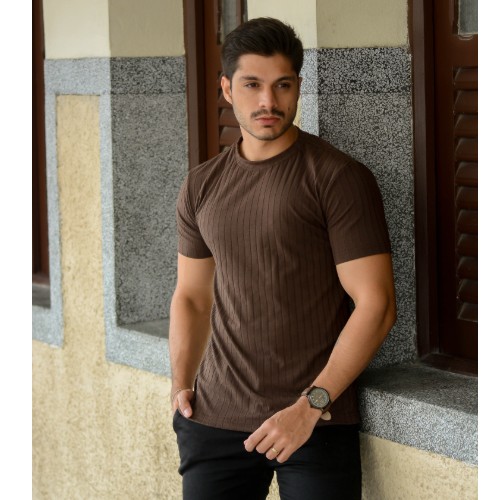 CAMISA ARUBA MARRON