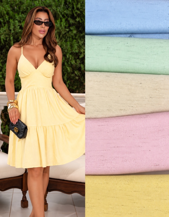 VESTIDO LISO