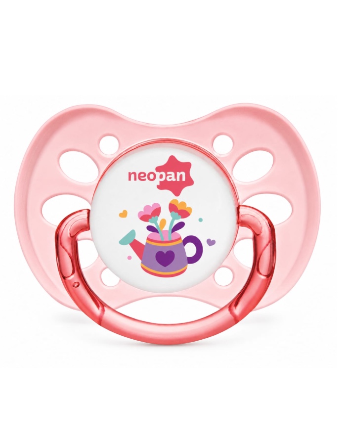 Chupeta bulbo em silicone neopan ref 4212 (tam 1) ref4222 (tam 2)