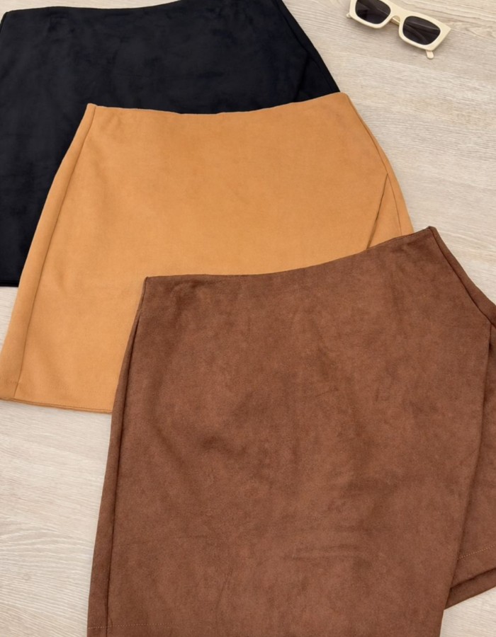 SHORT SAIA SUEDE