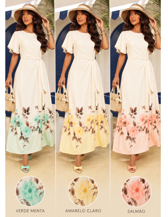 Vestido Longo Noelia 
