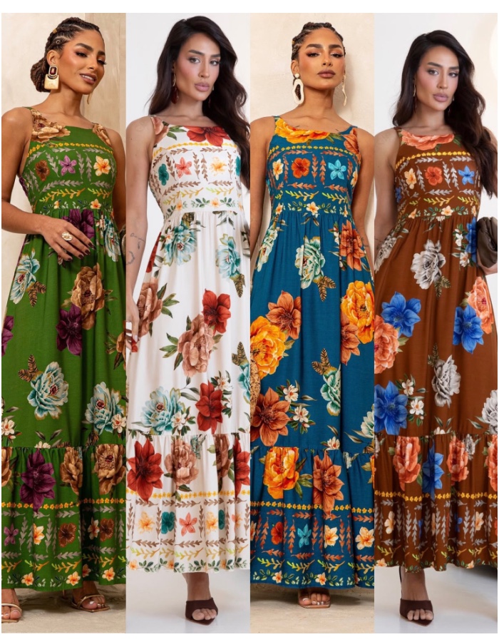 Vestido Longo Antonieta 