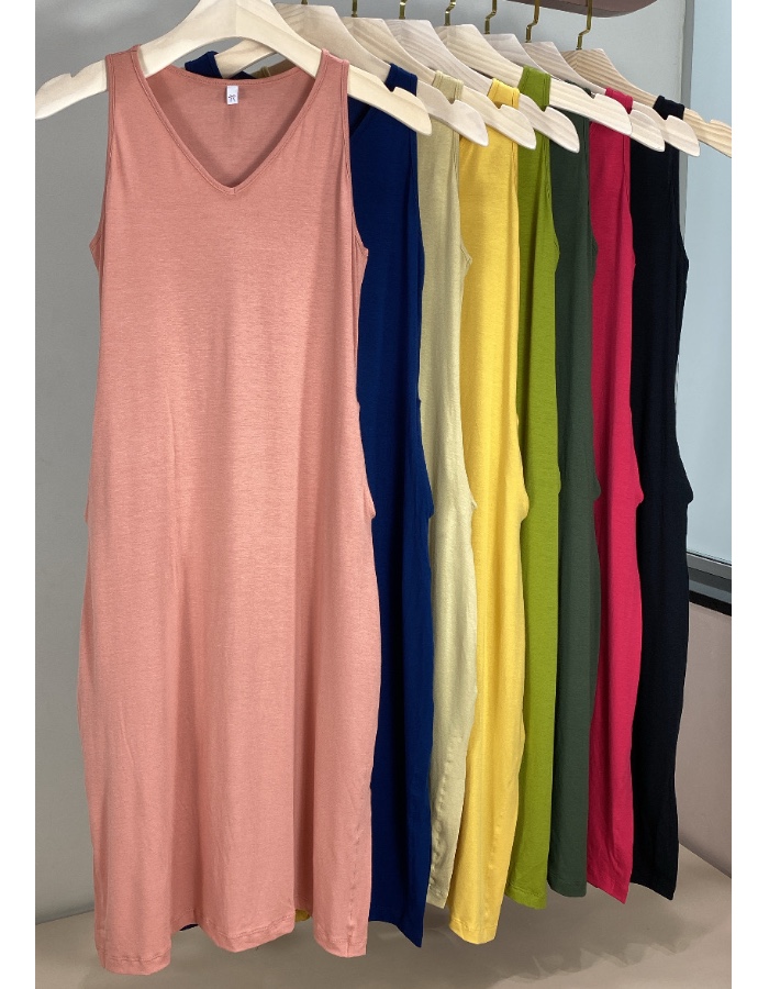 Vestido Meg com Bolso Liso