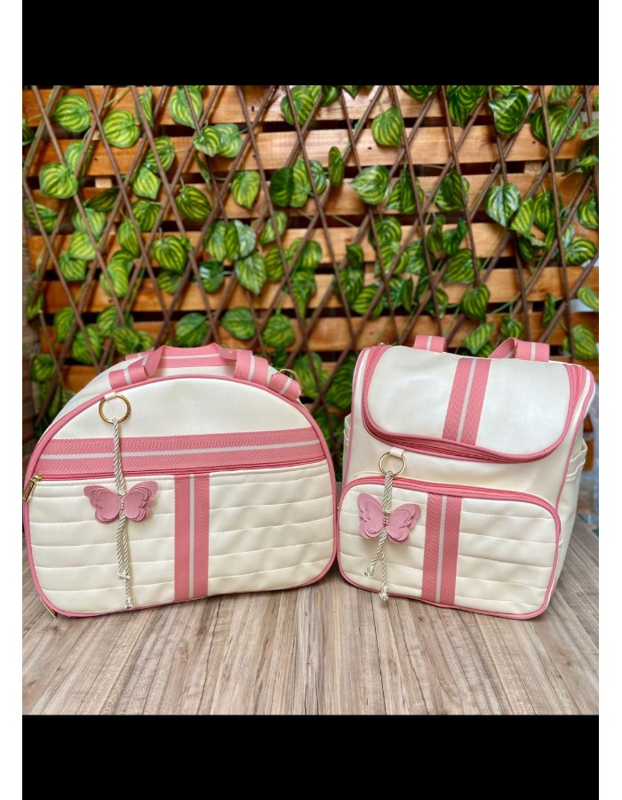 CONJUNTO BOLSA E MOCHILA MULTIFUNCIONAL 2 PEÇAS