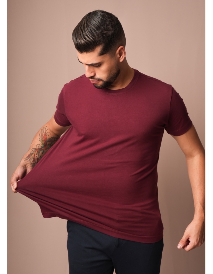 GOLA CARECA COTTON 96% ALGODAO 4% ELASTANO