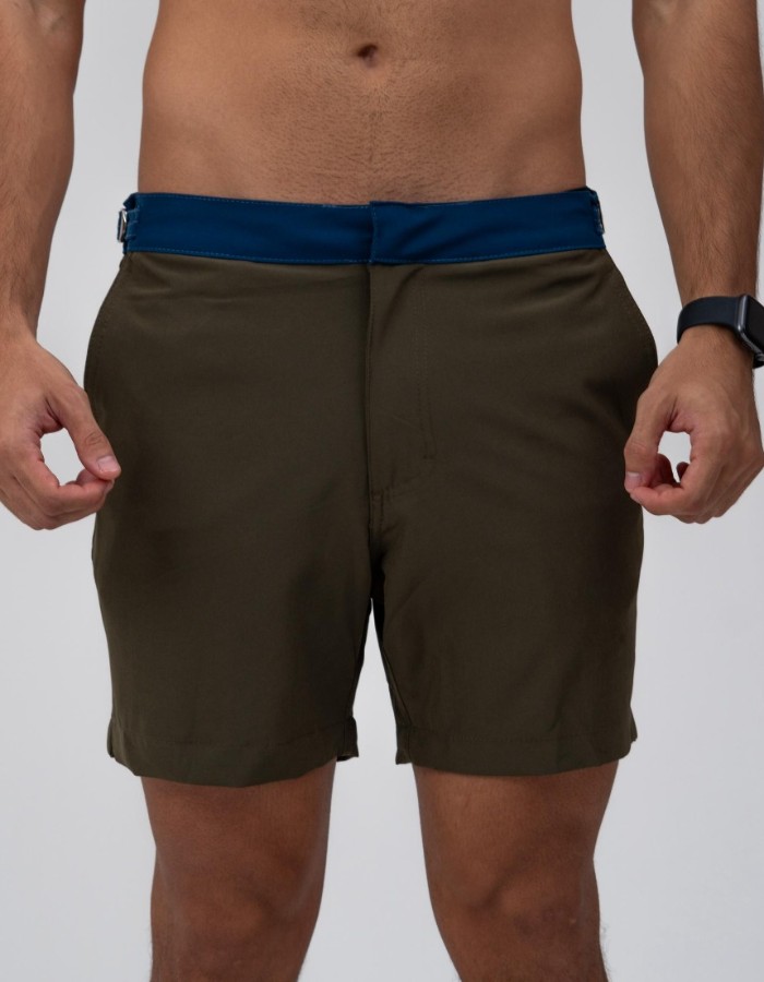 BOARDSHORT TURIM VERDE E AZUL