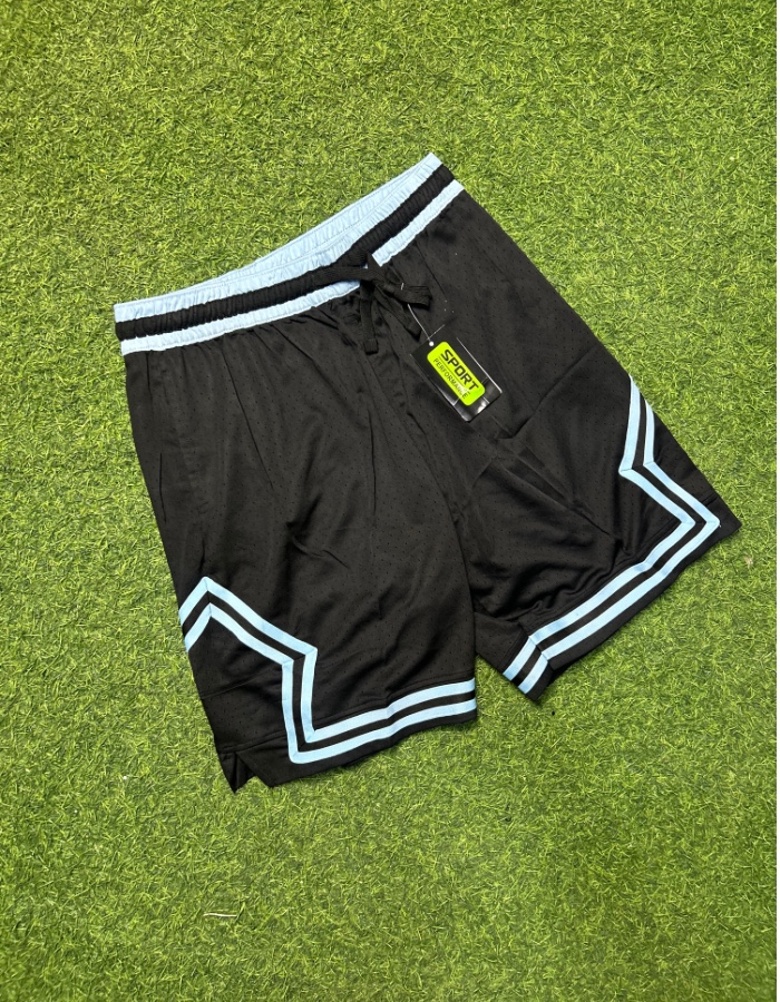 BERMUDA DRIFIT- PRETO E AZUL 