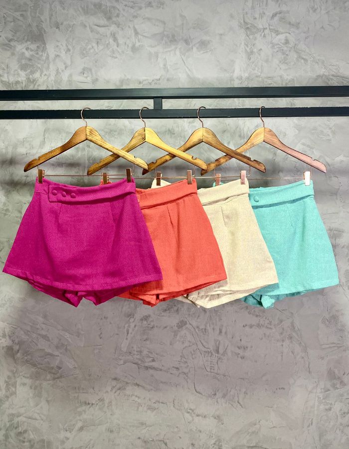 SHORT SAIA LINHO