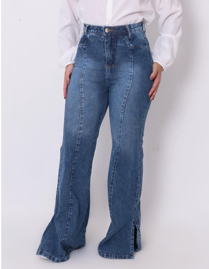 CALÇA JEANS DESGRADEADA