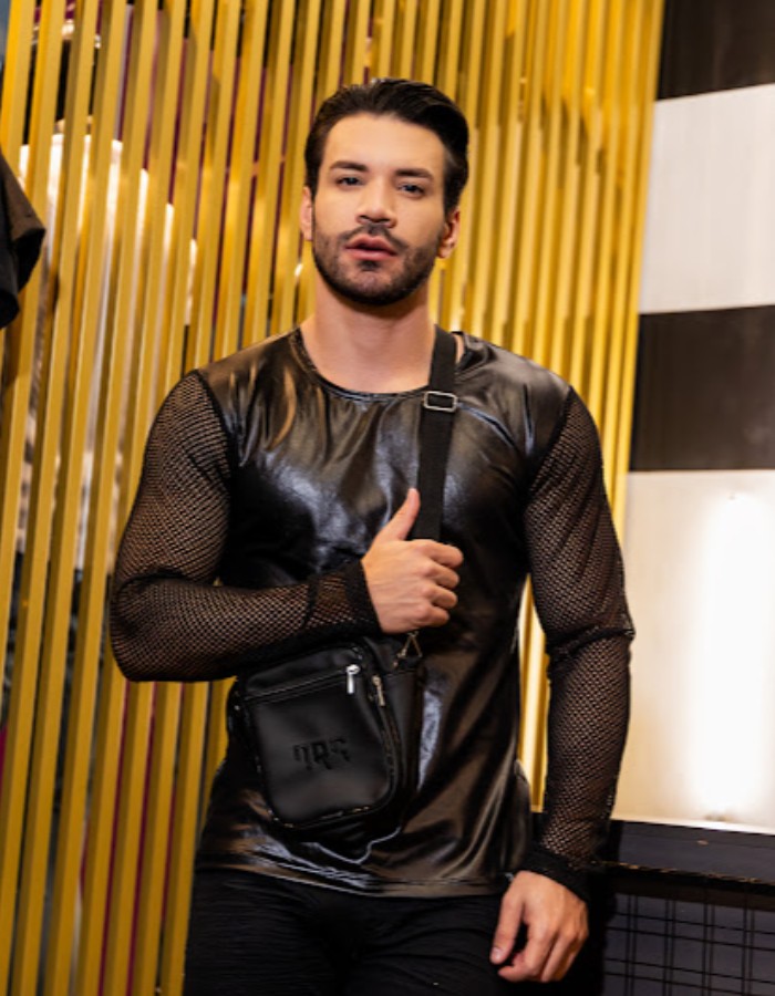 Camisa Cirrê Mesh M/L