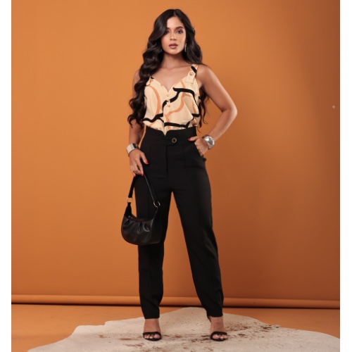 CALÇA SLIM ALFAIATARIA 