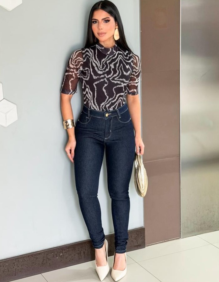CALÇA SKINNY JEANS