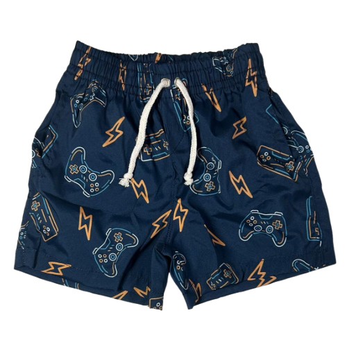 SHORT DE TACTEL INFANTIL COM ELASTANO MASCULINO