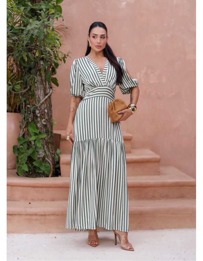 VESTIDO NALA LISTRADO
