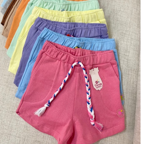 SHORT MOLETON MENINA MODELO FLE