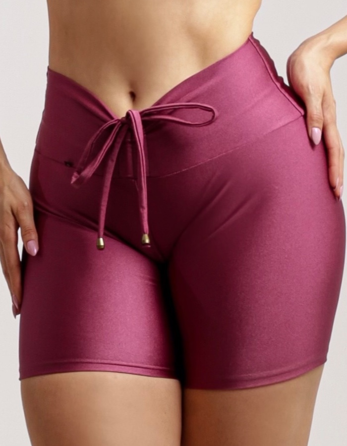 Short atlanta com cadarço