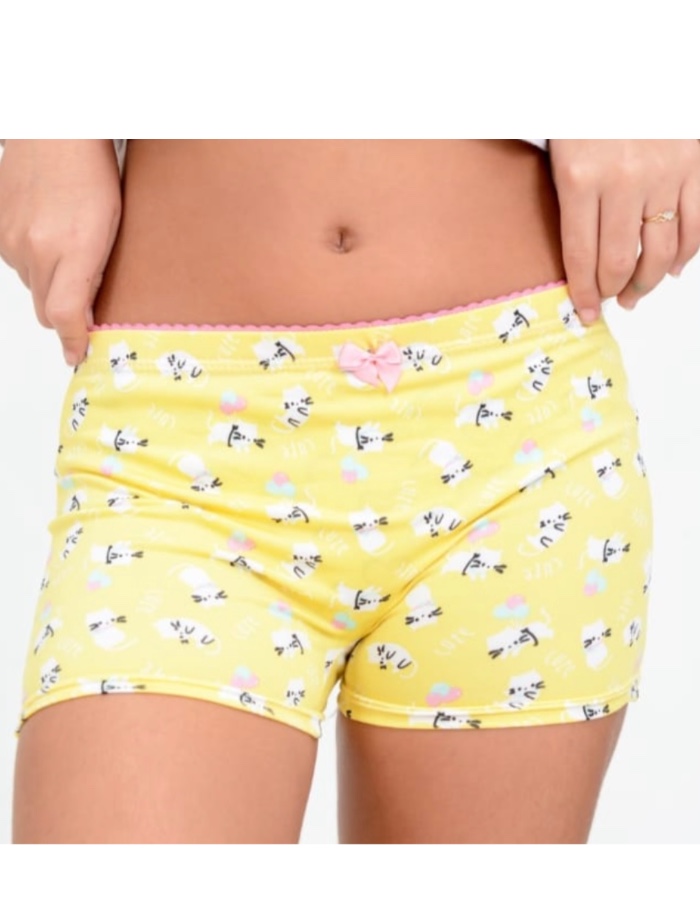 KIT  4 CALCINHA BOX INFANTIL ESTAMPADA