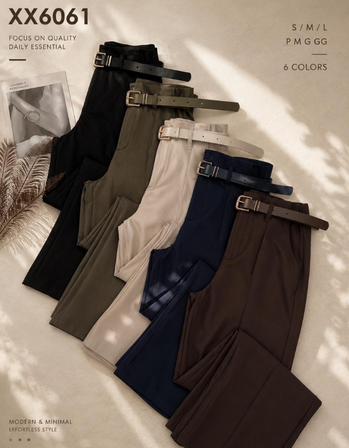 CALÇA WIDE LEG ALFAIATARIA PREMIUM