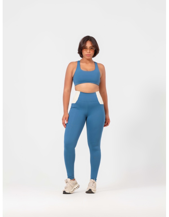 Conj. De calça duo color bolso