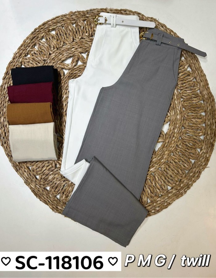 CALÇA PANTALONA TWILL