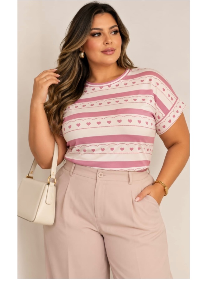 Blusa Plus Ofélia 