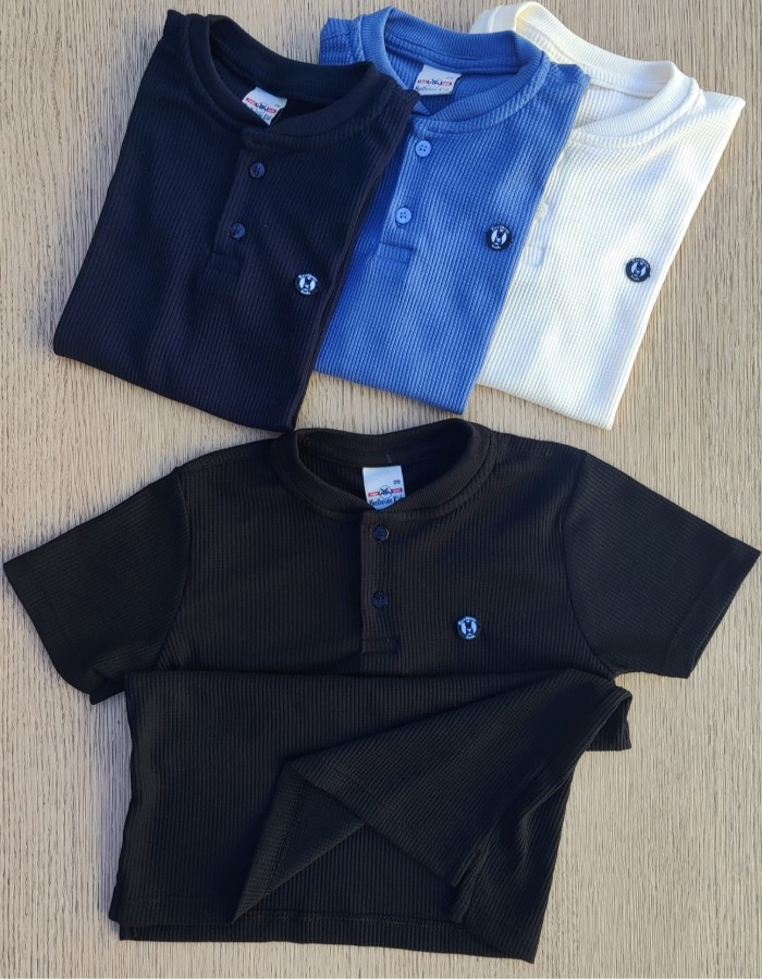 CAMISA TEXTURIZADA GOLA PADRE 