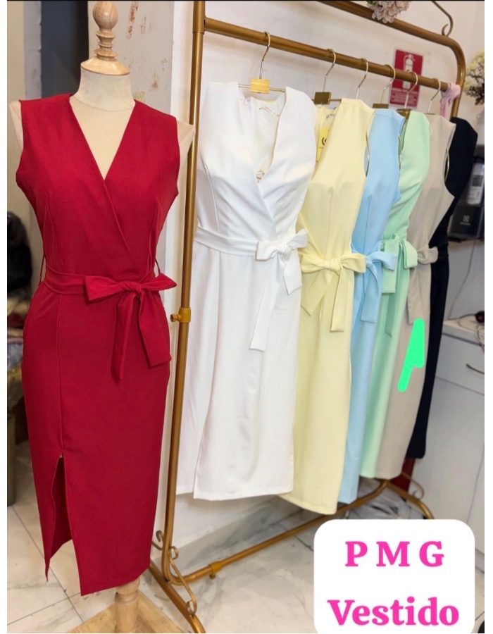 A vestido louis twill