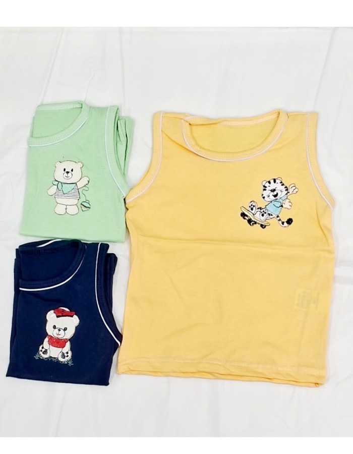 KIT CAMISETA REGATA BORDADA KADOSH