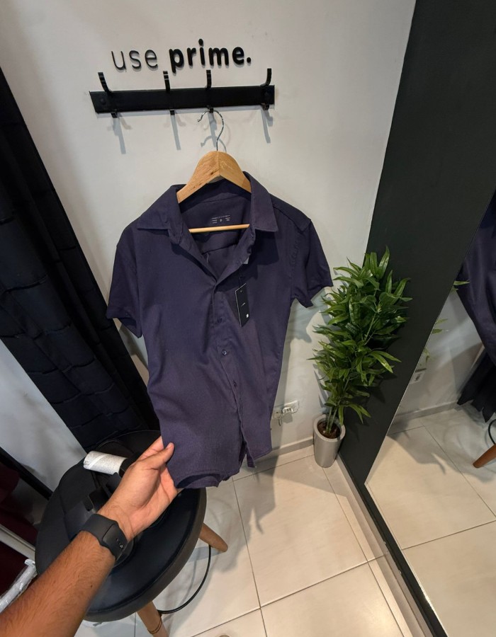 Camisa Linho Dubai MANGA CURTA  - 5 CORES