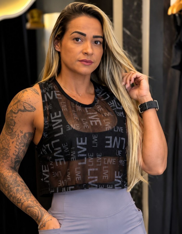 BLUSA TULE LEVE 