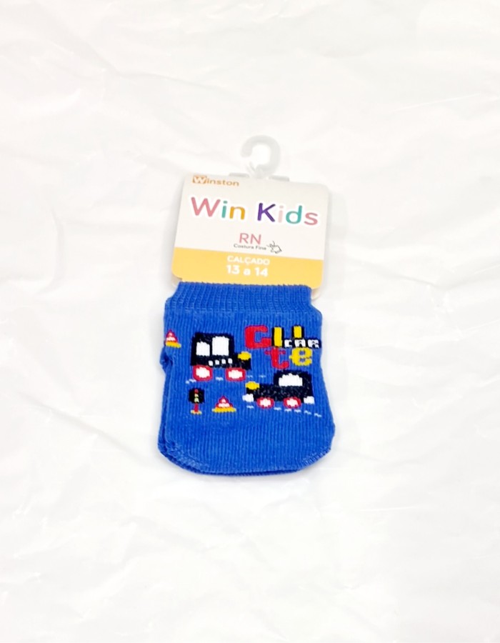 MEIA ESTAMPADA WIN KIDS