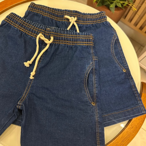 SHORTS JEANS ELASTICO